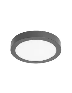 Plafon exterior OUTDOOR 122052 SULION Ø22cm blanco LED 18w 4000K 1480lm IP45, Plafones exterior
