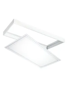 Plafon exterior OUTDOOR 122056 SULION 60x30x4cm blanco LED 24w 4000K 2160lm IP44, Plafones exterior
