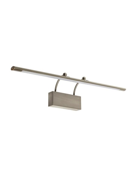 Iluminacuadros moderno SULION 141392 led 12w 3000k largo 57cm niquel mate, Lámparas modernas