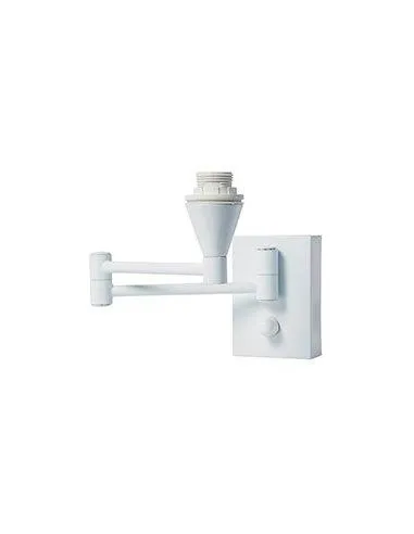 Aplique de pared BASIC 166318 SULION 7x10cm blanco 1xE14, Lámparas para Hoteles