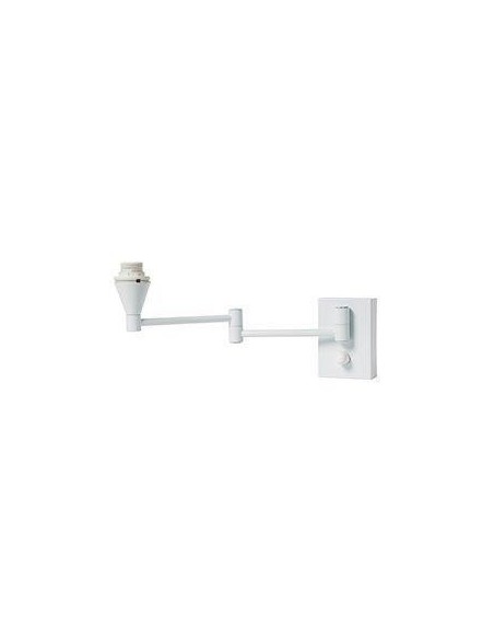 Aplique de pared BASIC 166318 SULION 7x10cm blanco 1xE14, Lámparas para Hoteles