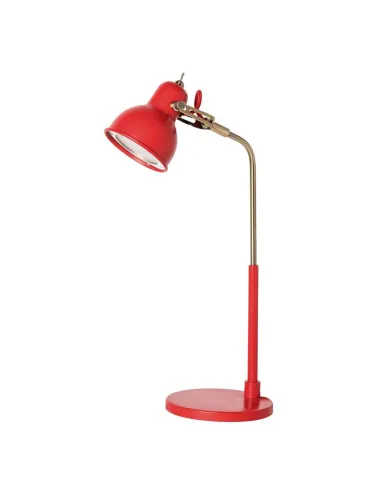 Flexo BANG 189071 SULION 12x38cm rojo LED 5w 3000K 330lm, Lámparas de diseño