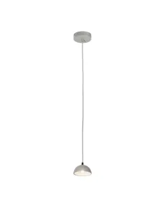 Lampara de techo MILETO 189493 SULION Ø12cm alto regulable gris LED 5w 3000K 400lm, Lámparas modernas