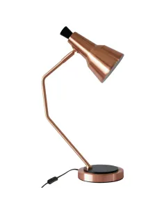 Lámparas de sobremesa SULION 189497 1xE14 alto 49cm cobre brillo, Sobremesas
