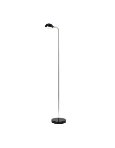 Pie de salon MILETO 189502 SULION 20x130cm negro LED 5w 3000K 400lm, Lámparas modernas