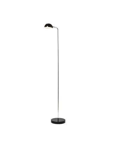 Pie de salon MILETO 189502 SULION 20x130cm negro LED 5w 3000K 400lm, Lámparas modernas