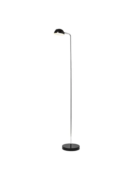 Pie de salon MILETO 189502 SULION 20x130cm negro LED 5w 3000K 400lm, Lámparas modernas