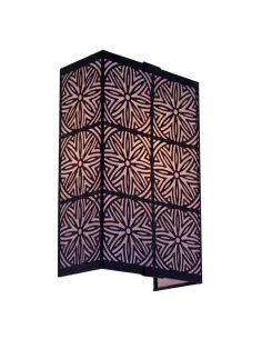Aplique de pared DELHI 194358 SULION 16x9x25cm marron 1xE27, Lámparas modernas