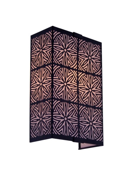 Aplique de pared DELHI 194358 SULION 16x9x25cm marron 1xE27, Lámparas modernas