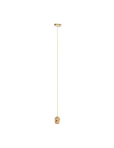 Lampara de techo PENDEL 200015 SULION Ø10cm 120cm alto madera 1xE27, Lámparas modernas