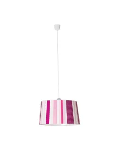 Lámparas con pantalla SULION 200268 1xE27 Ø45cm altura regulable rosa-lila, Lámparas modernas