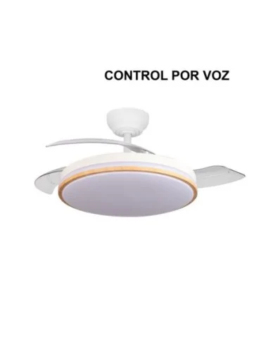 Ventilador Parlatore 264191368 Abrila Blanco-Haya