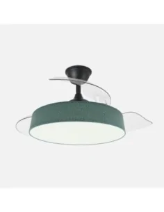 Ventilador Boga 264290309 Abrila Negro-Verde