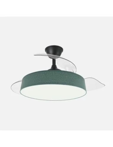 Ventilador Boga 264290309 Abrila Negro-Verde