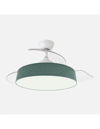 Ventilador Boga 264290301 Abrila Blanco-Verde