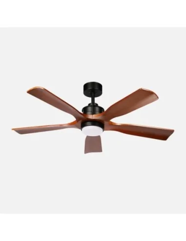 Ventilador Letur 261691536 Abrila Negro-Roble
