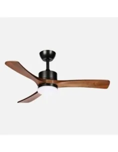 Ventilador Hellin 261791336 Abrila Negro-Roble