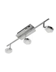 Regleta MIDI 215307 SULION 50x17x8cm niquel LED 15w 3000K 1200lm, Lámparas modernas