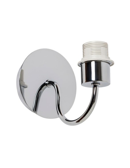 Aplique de pared BASIC 224316 SULION 12x15x17cm cromo 1xE27, Lámparas clásicas