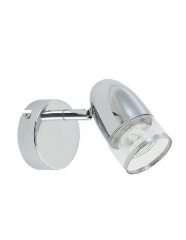 Apliques de pared SULION 252000 led 4w 3000k 8x14cm cromo, Lámparas modernas