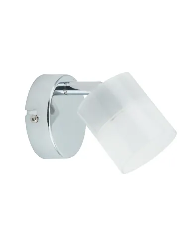 Lámparas de techo SULION 254000 led 25w 3000k largo 100cm altura regulable cromo, Lámparas modernas