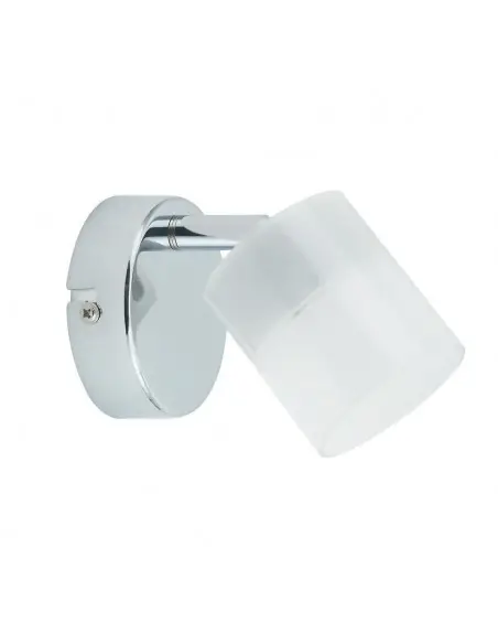 Lámparas de techo SULION 254000 led 25w 3000k largo 100cm altura regulable cromo, Lámparas modernas