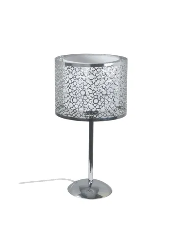 Sobremesa con pantalla CIRCLES SULION 260497 alto 37 cm 1xE14, Sobremesas
