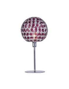 Sobremesa malva VENUS SULION 261496 alto 42 cm 1xE14, Sobremesas