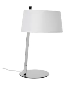 Sobremesa moderno SUL 266157 cromo pantalla blanca alto 41 cm 1xE27, Sobremesas