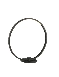 Sobremesa modernos SULION 266303 led 7w 3000k Ø37cm negro mate, Sobremesas