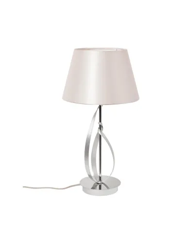 Sobremesa modernos SULION 361053 1xE14 alto 46cm plata, Sobremesas