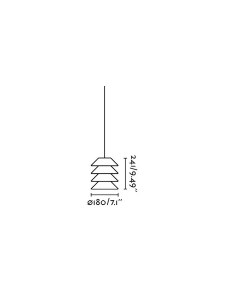 Sistema colgante Toba 72127-166 Faro