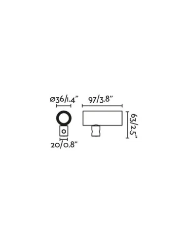 Proyector Clap 75702-431 Faro