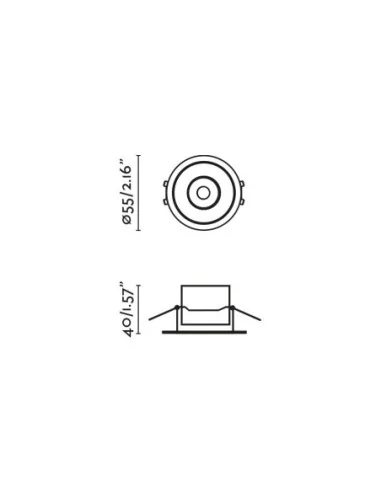 Empotrable orientable Flic 44109 Faro