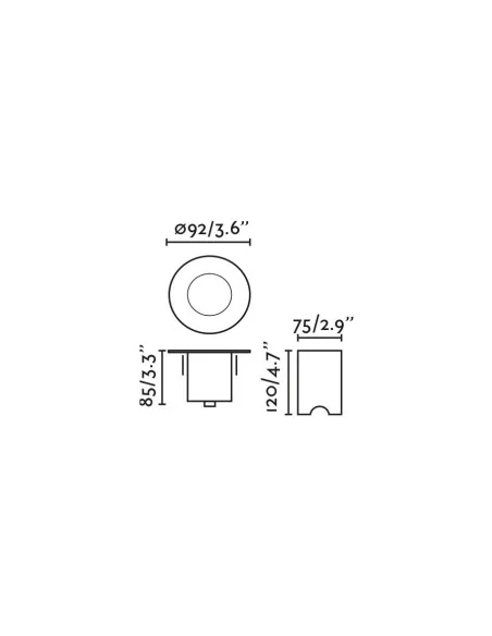Empotrable Grund 70871 Faro