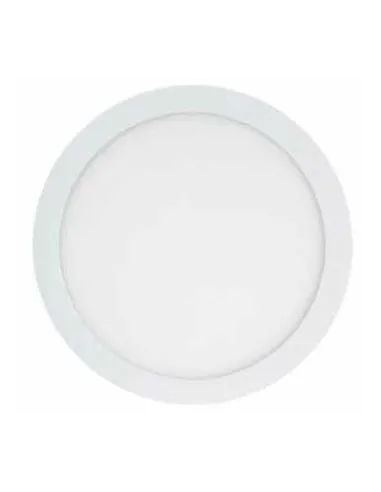 Plafon de techo HOLE 366111 SULION Ø14cm blanco LED 6w 4000K 450lm IP20, Plafones de techo
