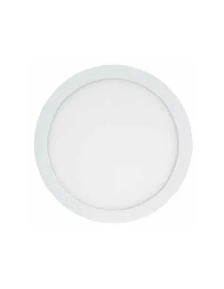 Plafon de techo HOLE 366111 SULION Ø14cm blanco LED 6w 4000K 450lm IP20, Plafones de techo