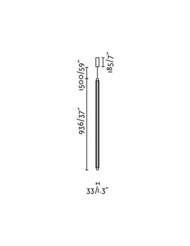 Colgante Lumina 900 1L 64662-131 Faro
