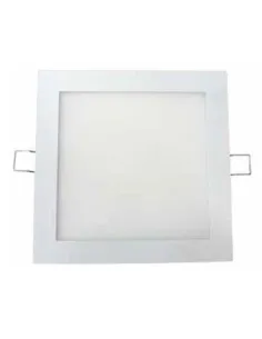 Plafon de techo HOLE 366118 SULION 17x17x2cm blanco LED 12w 4000K 910lm IP20, Plafones de techo