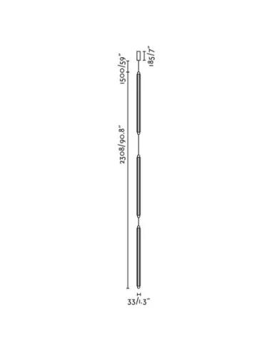 Colgante Lumina 600 3L 64642-211D Faro