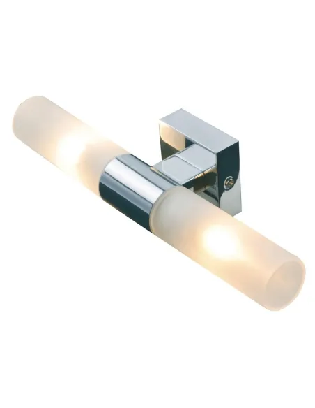 Aplique de baño SULION 393326 2xG9 40w largo 26cm IP44 cromo, Lámparas para baños