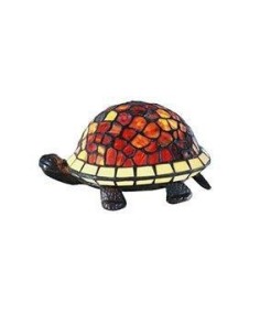 Sobremesa tortuga TIFFANY SULION 405411 alto 11cm 1xE14, Sobremesas