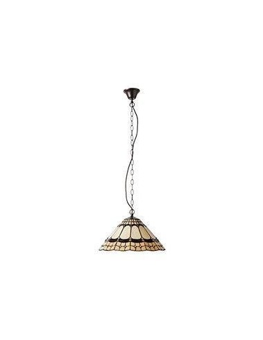 Lámparas tiffany ONDAS SULION 407014 Ø42cm 2xE27, Lamparas Tiffany