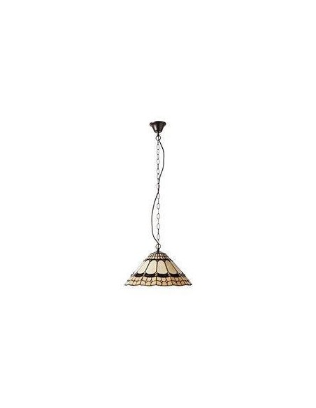 Lámparas tiffany ONDAS SULION 407014 Ø42cm 2xE27, Lamparas Tiffany