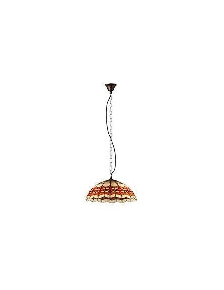 Lámparas tiffany SULION GLADDYS 476034 Ø45cm 3xE27, Lamparas Tiffany