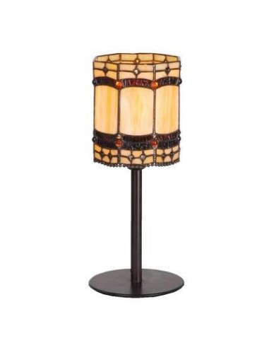 Lámparas de mesa TIFFANY SULION 485411 alto 32cm 1xE14, Sobremesas