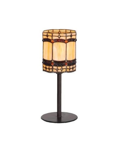 Lámparas de mesa TIFFANY SULION 485411 alto 32cm 1xE14, Sobremesas