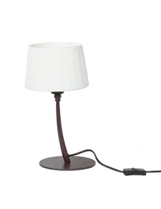 Lámparas de mesa con pantalla HABITAT SULION 569404 crema alto 35 cm 1xE14, Sobremesas