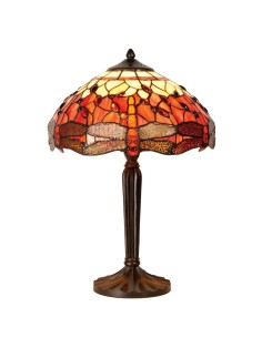 Sobremesa tiffany SULION CARLA 939430 alto 46cm 1xE27, Sobremesas