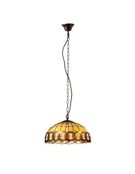 Lámparas tiffany SULION CHAIN 944000 Ø40cm 3xE14, Lamparas Tiffany